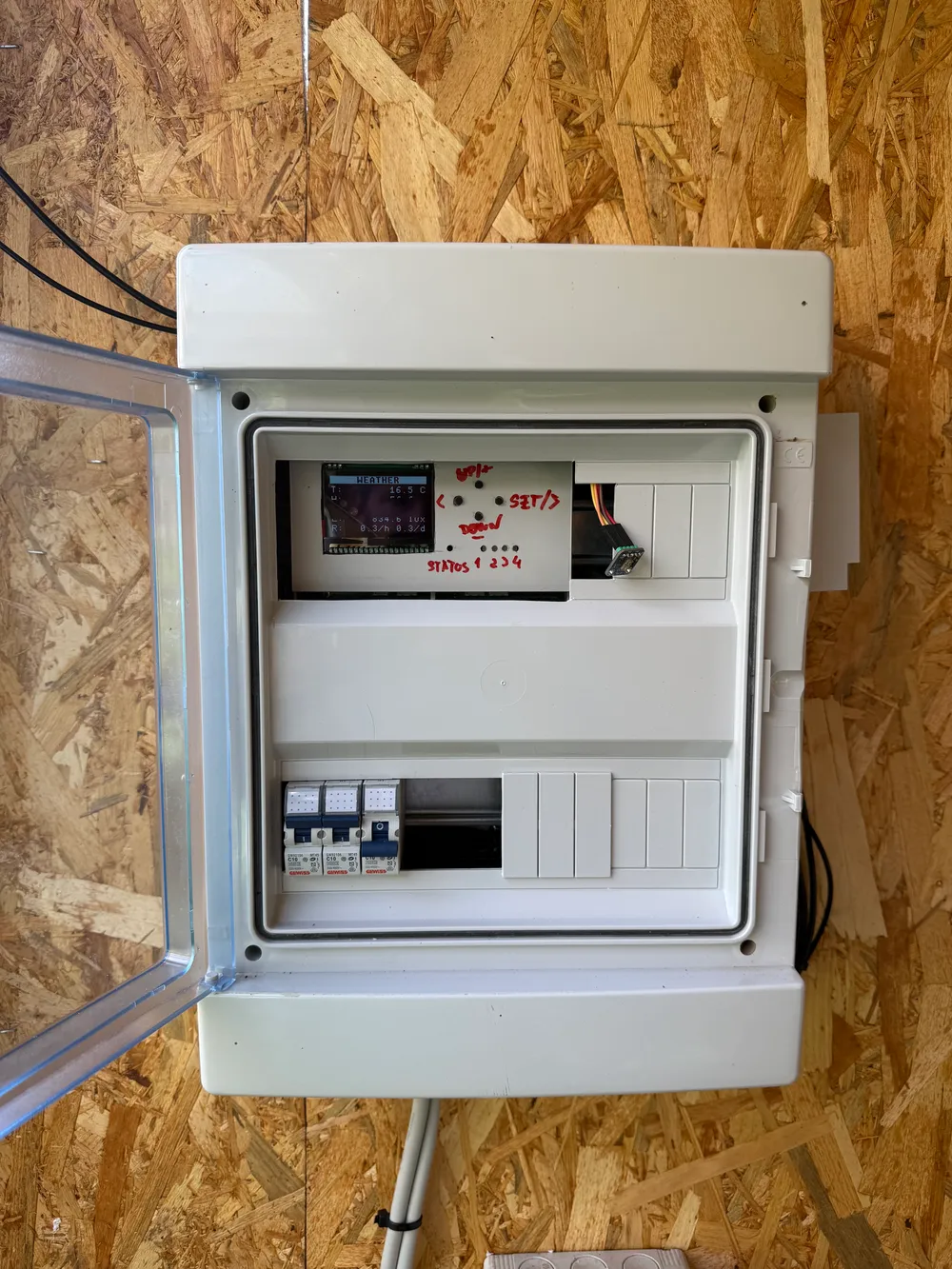 Fushe-Lurë power box with AgroBOT