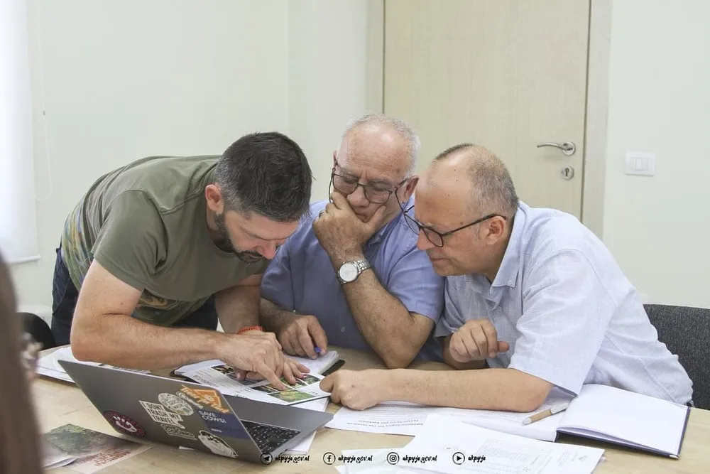 Showing our planting areas