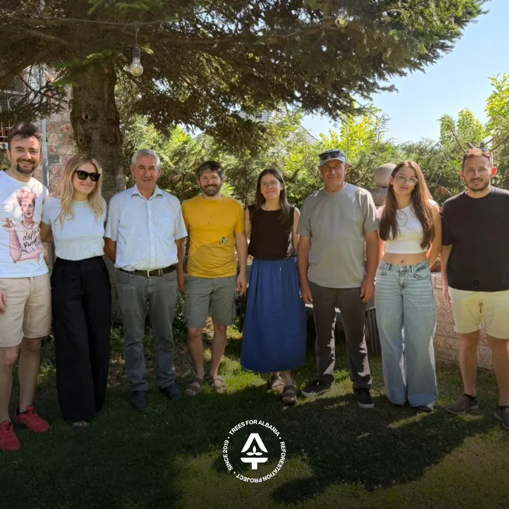 Trees for Albania team