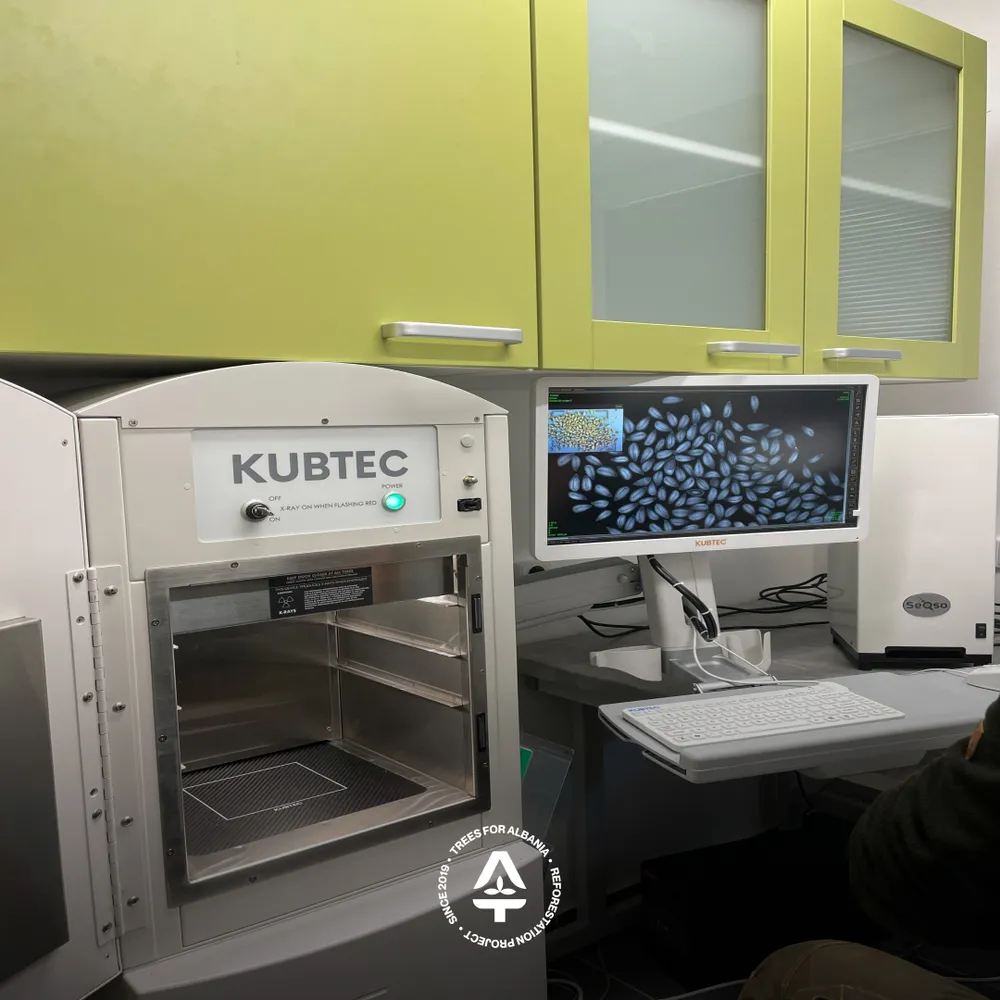 X-ray quality control in the Seed processing plan